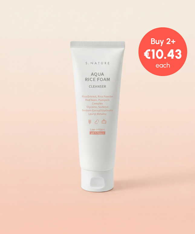 piyonna [BUY 2, GET 30% OFF] AQUA RICE FOAM CLEANSER(160ml) Face Care Cleanser Cleansing Foam