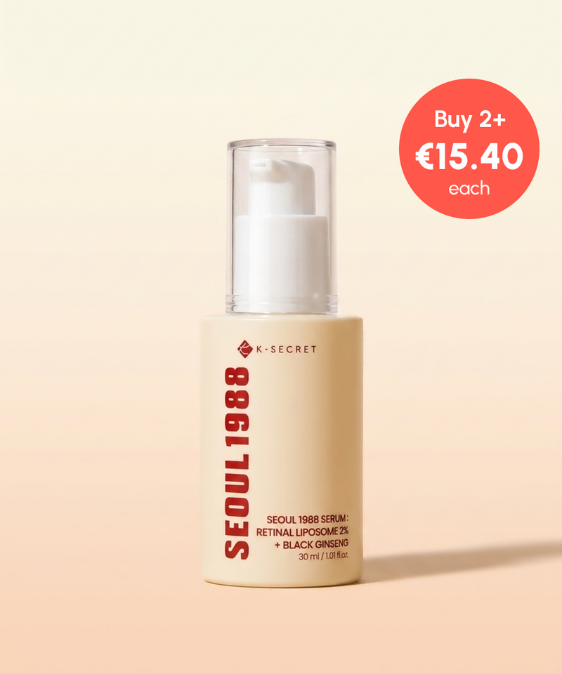piyonna [BUY 2, GET 30% OFF] SEOUL 1988 Serum : Retinal Liposome 2% + Black Ginseng Face Care Serum