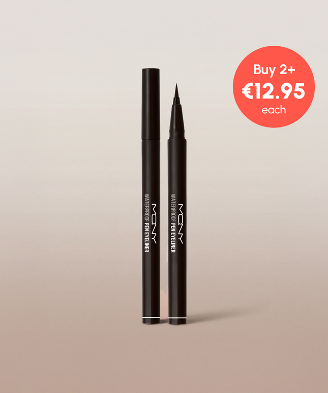 piyonna [BUY 2, GET 30% OFF] Eyeliner Liquide Waterproof – Pointe pinceau, 3 couleurs Maquillage Yeux Eyeliner