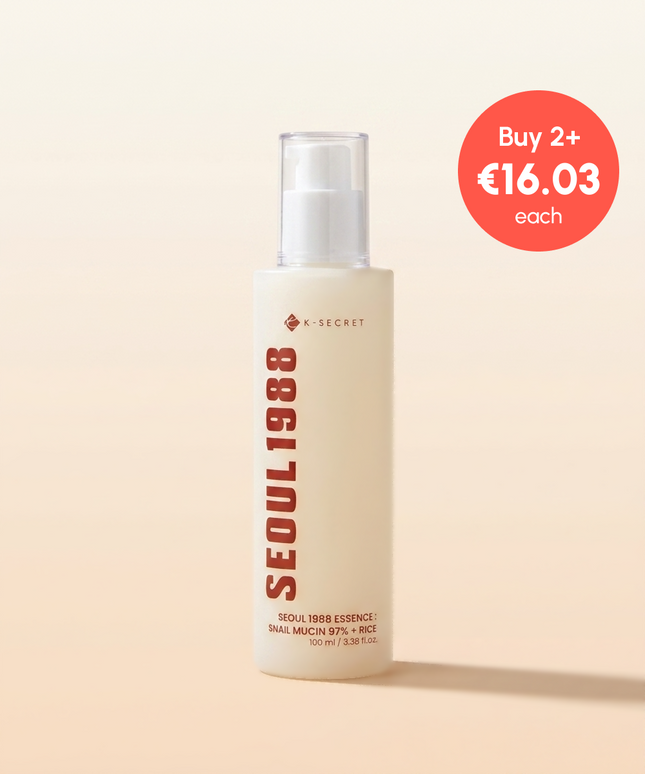 piyonna [BUY 2, GET 30% OFF] SEOUL 1988 Essence : Snail Mucin 97% + Rice Face Care Serum