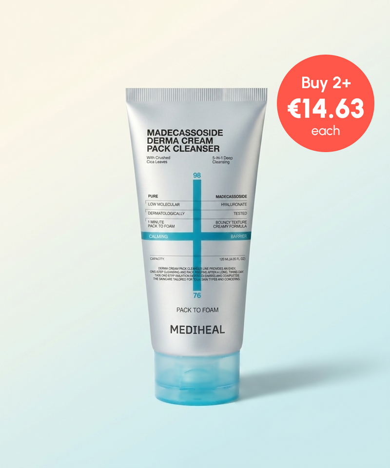 piyonna [BUY 2, GET 30% OFF] Derma Cream Pack Cleanser_Madecassoside Soothing Barrier Soins visage Démaquillage Mousse nettoyante