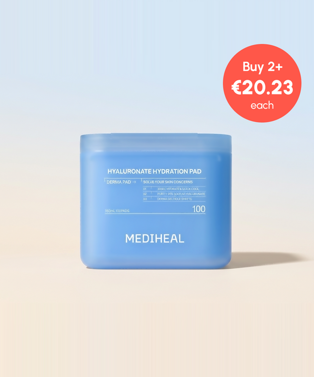 piyonna [BUY 2, GET 30% OFF] Hyaluronic Acid Deep Moisture Pad Soins visage Toner Pads tonifiants