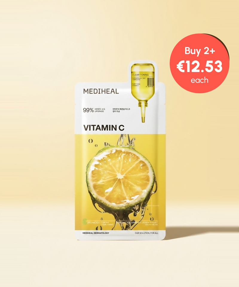 piyonna [BUY 2, GET 30% OFF] Vitamin C Essential Mask Dark Spot Toning 10 Sheets Masque Masque visage