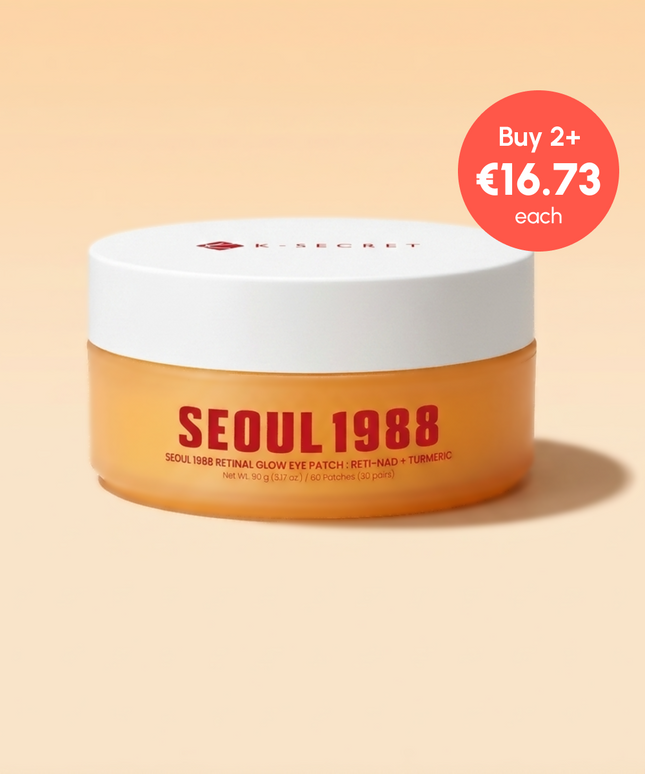 piyonna [BUY 2, GET 30% OFF] SEOUL 1988 RETINAL GLOW EYE PATCH : RETI-NAD + TURMERIC_90g (60 patches) Face Care Eye Care