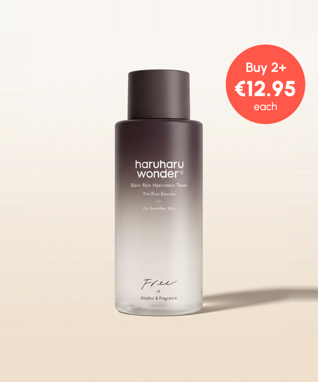 piyonna [BUY 2, GET 30% OFF] Black Rice Hyaluronic Toner Free of Alcohol Fragrance (150ml) Soins visage Toner Lotion tonique