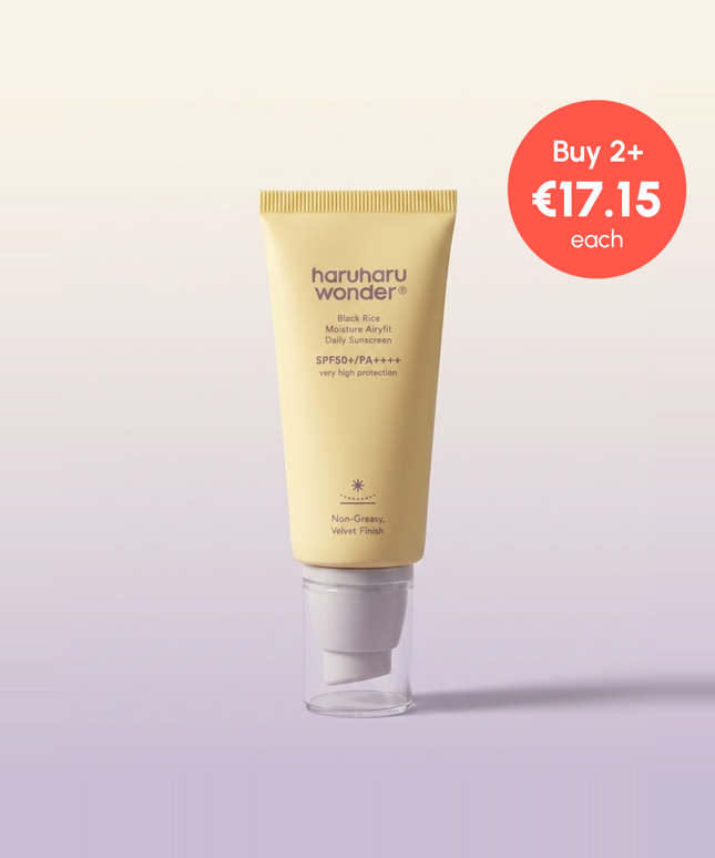 piyonna [BUY 2, GET 30% OFF] Black Rice Moisture Airyfit Daily Sunscreen SPF50+/PA++++ Solaire Crème solaire