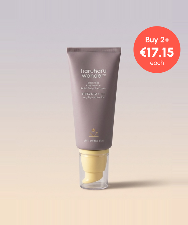 piyonna [BUY 2, GET 30% OFF] Black Rice Pure Mineral Relief Daily Sunscreen SPF50+/PA++++ Solaire Crème solaire