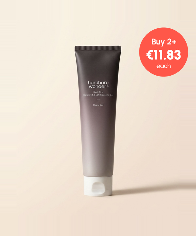 piyonna [BUY 2, GET 30% OFF] Black Rice Moisture 5.5 Soft Cleansing Gel Face Care Cleanser Cleansing Foam