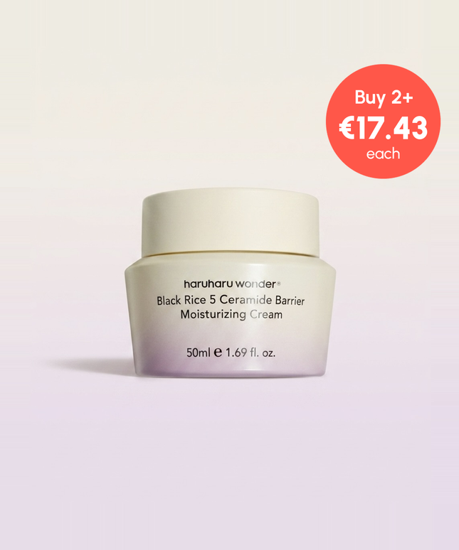 piyonna [BUY 2, GET 30% OFF] Black Rice 5 Ceramide Barrier Moisturizing Cream Soins visage Crème