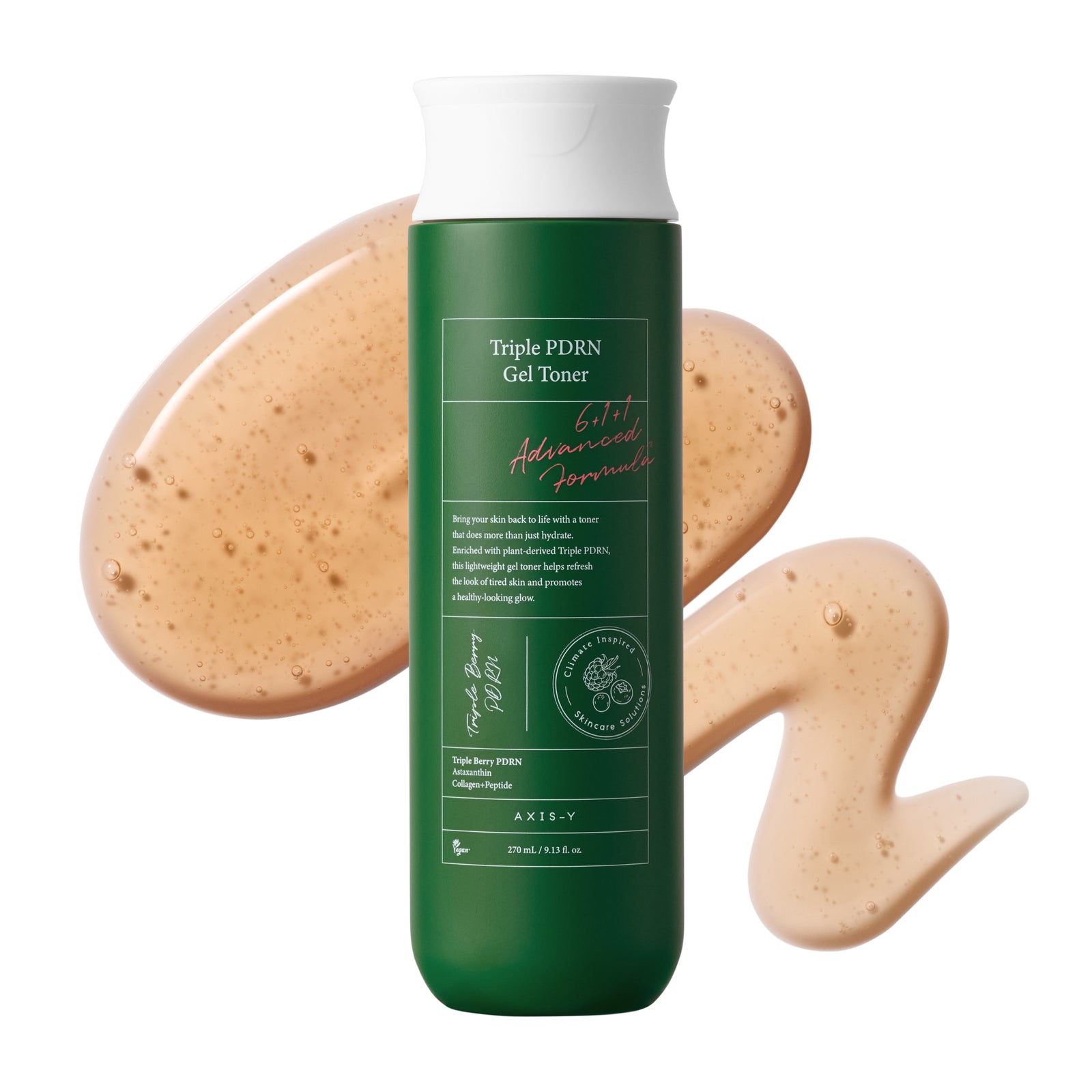 piyonna Triple PDRN Gel Toner Soins visage Toner Lotion tonique