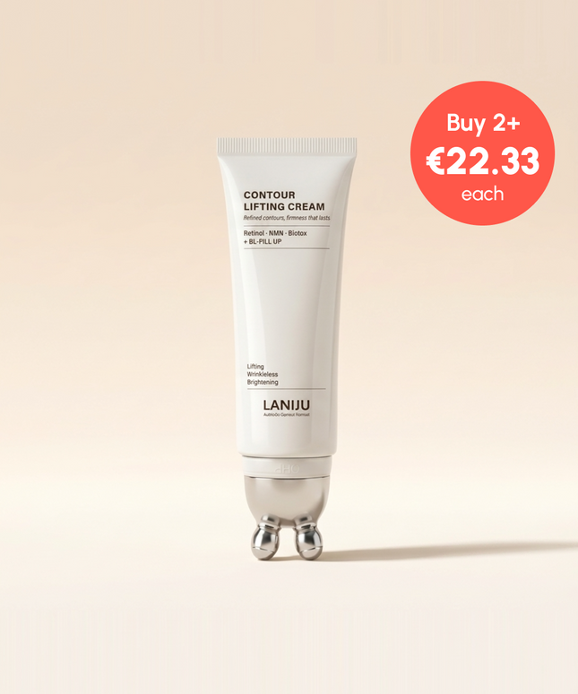 piyonna [BUY 2, GET 30% OFF] LANIJU Contour Lifting Cream Elasticity Wrinkle Retinol NMN Massage Brightening V-Line Face Care Cream