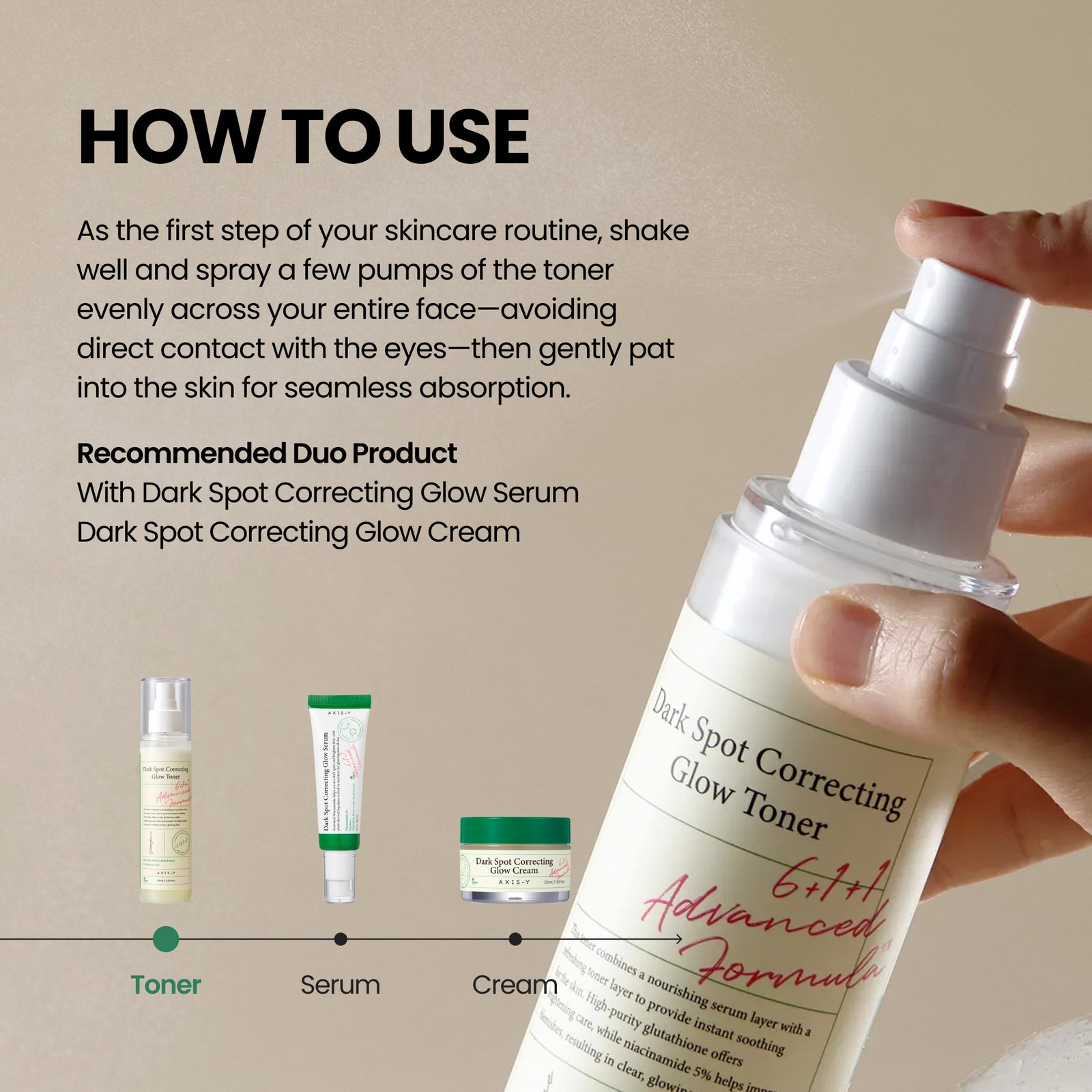piyonna Dark Spot Correcting Glow Toner 125ml Face Care Toner Liquid Toner