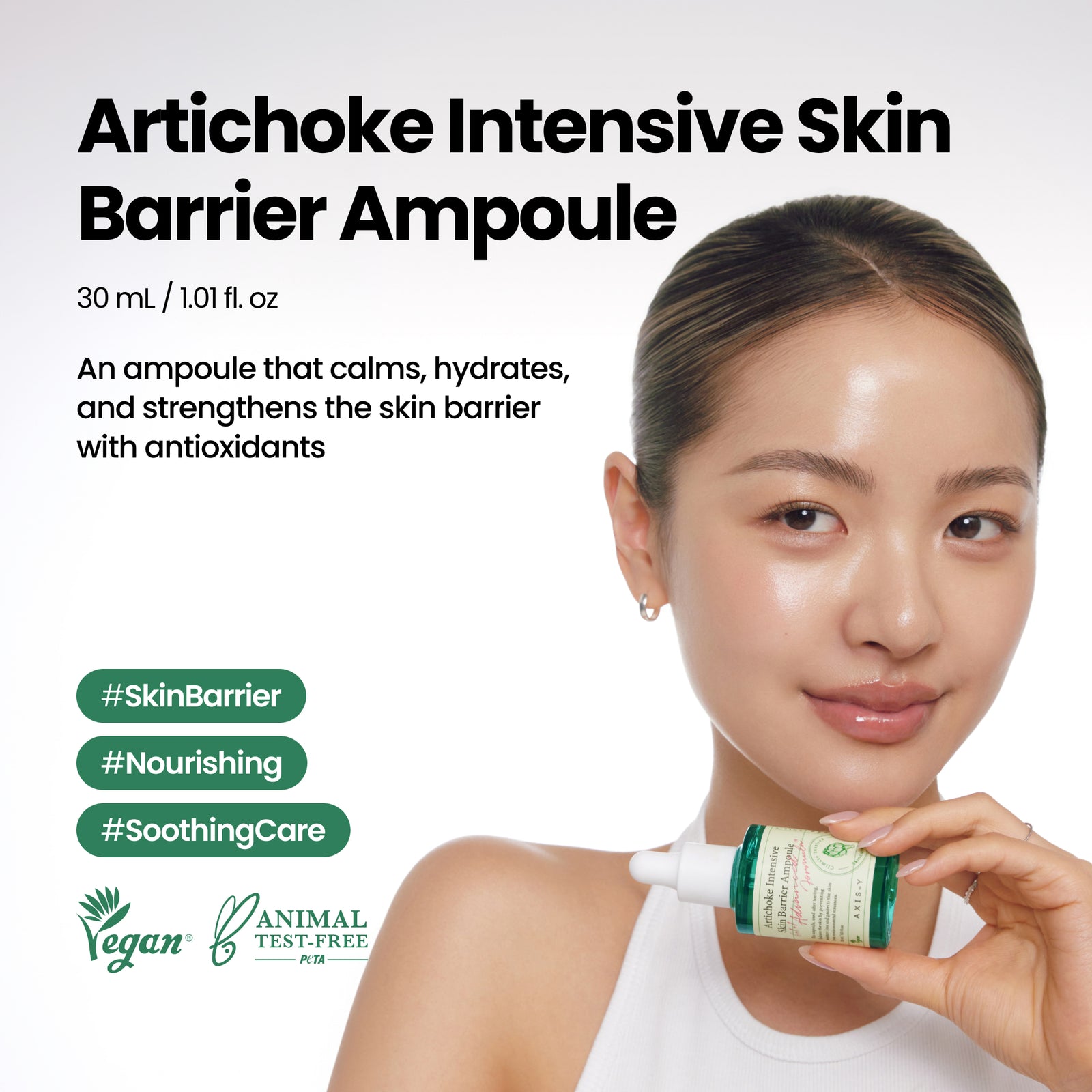 piyonna Artichoke Intensive Skin Barrier Ampoule 30ml Soins visage Sérum