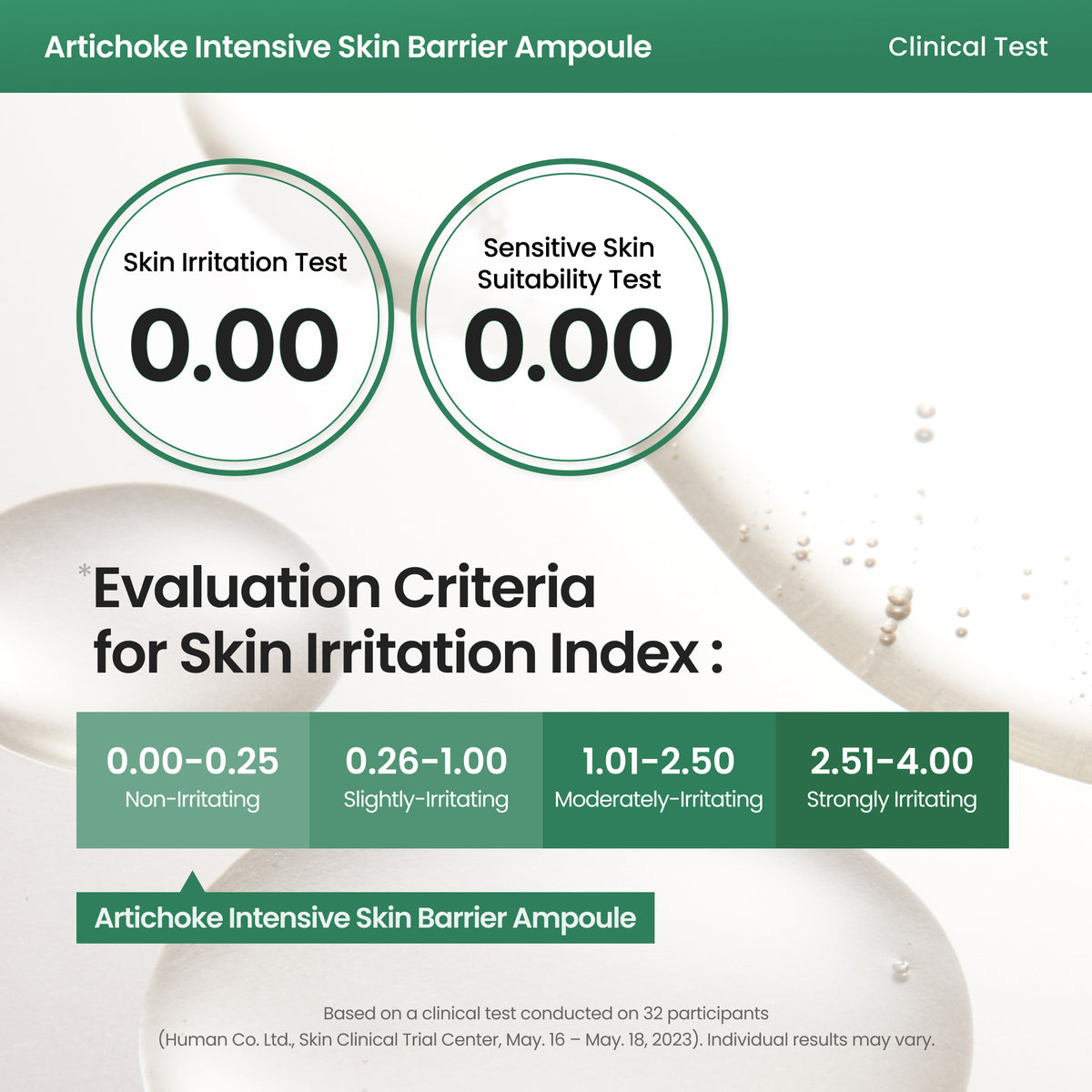 piyonna Artichoke Intensive Skin Barrier Ampoule 30ml Soins visage Sérum