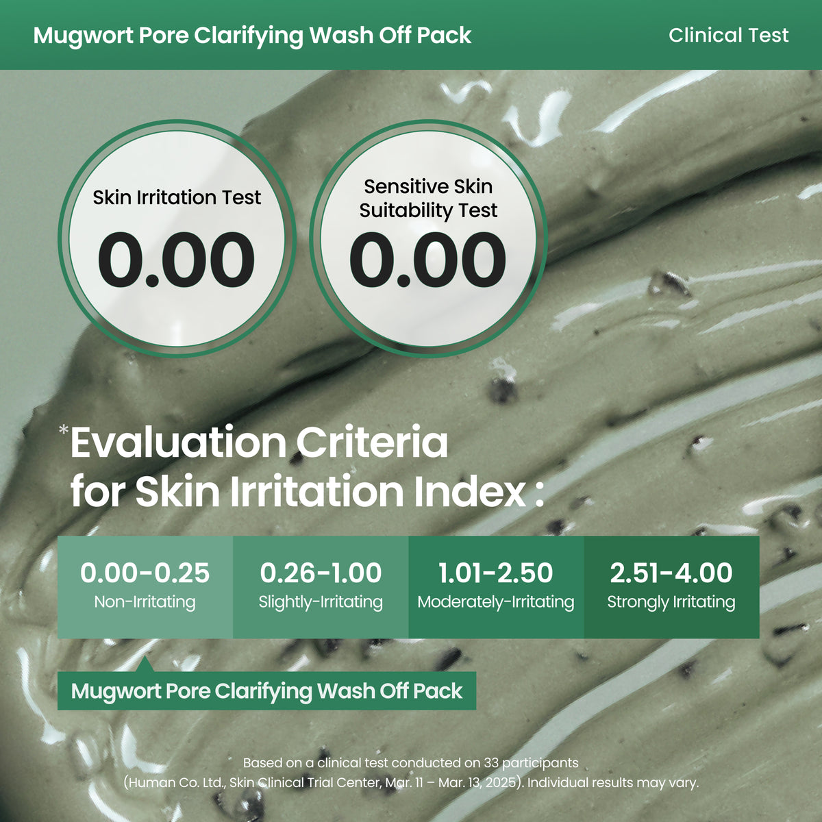 piyonna Mugwort Pore Clarifying Wash Off pack 100ml Masque Masque à rincer