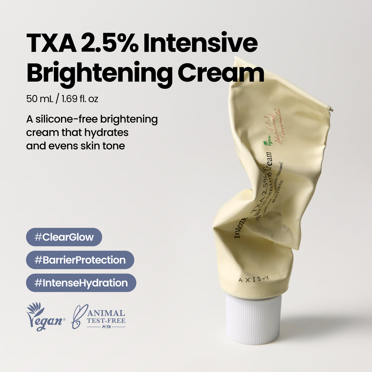 piyonna TXA 2.5% Intensive Brightening Cream Soins visage Crème