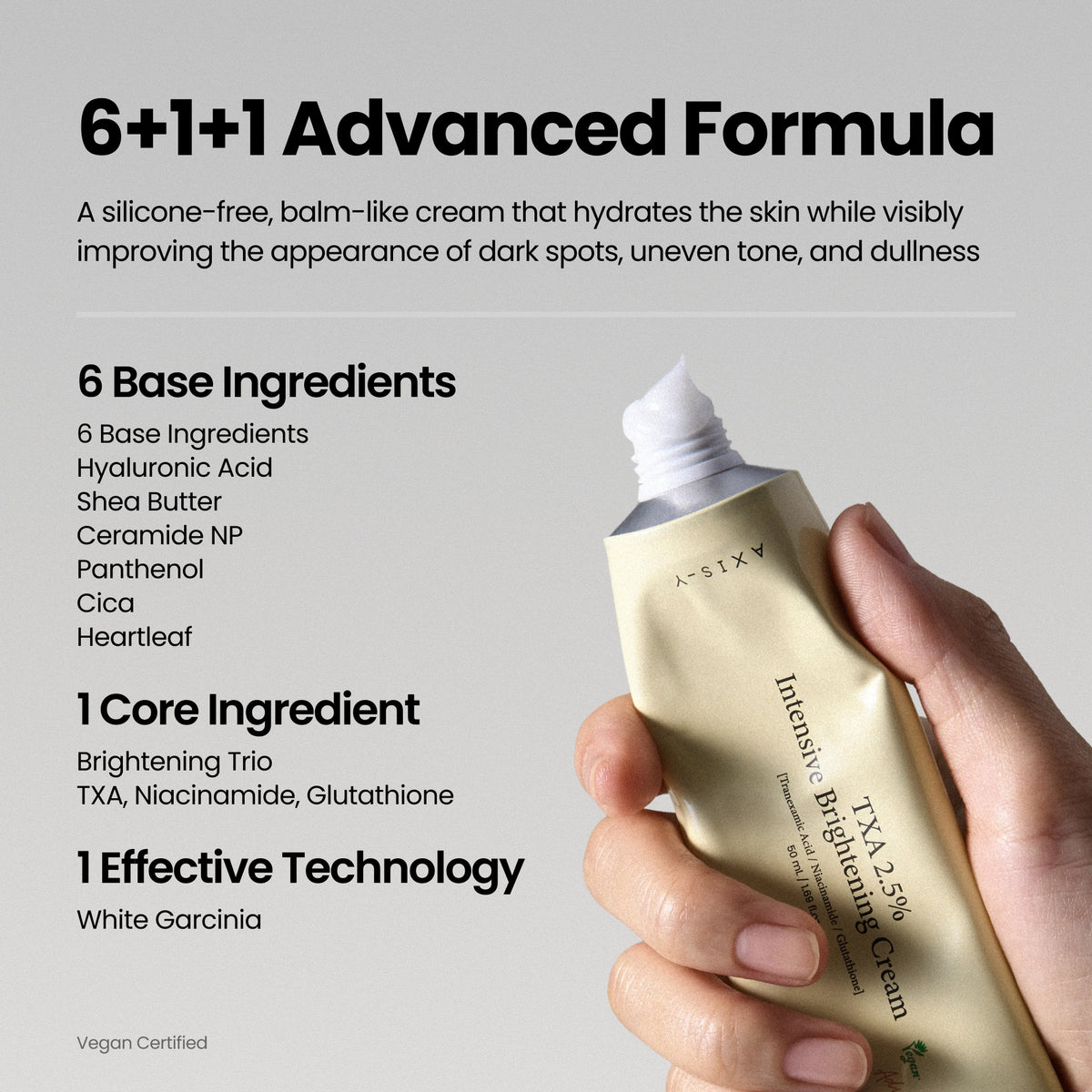 piyonna TXA 2.5% Intensive Brightening Cream Soins visage Crème