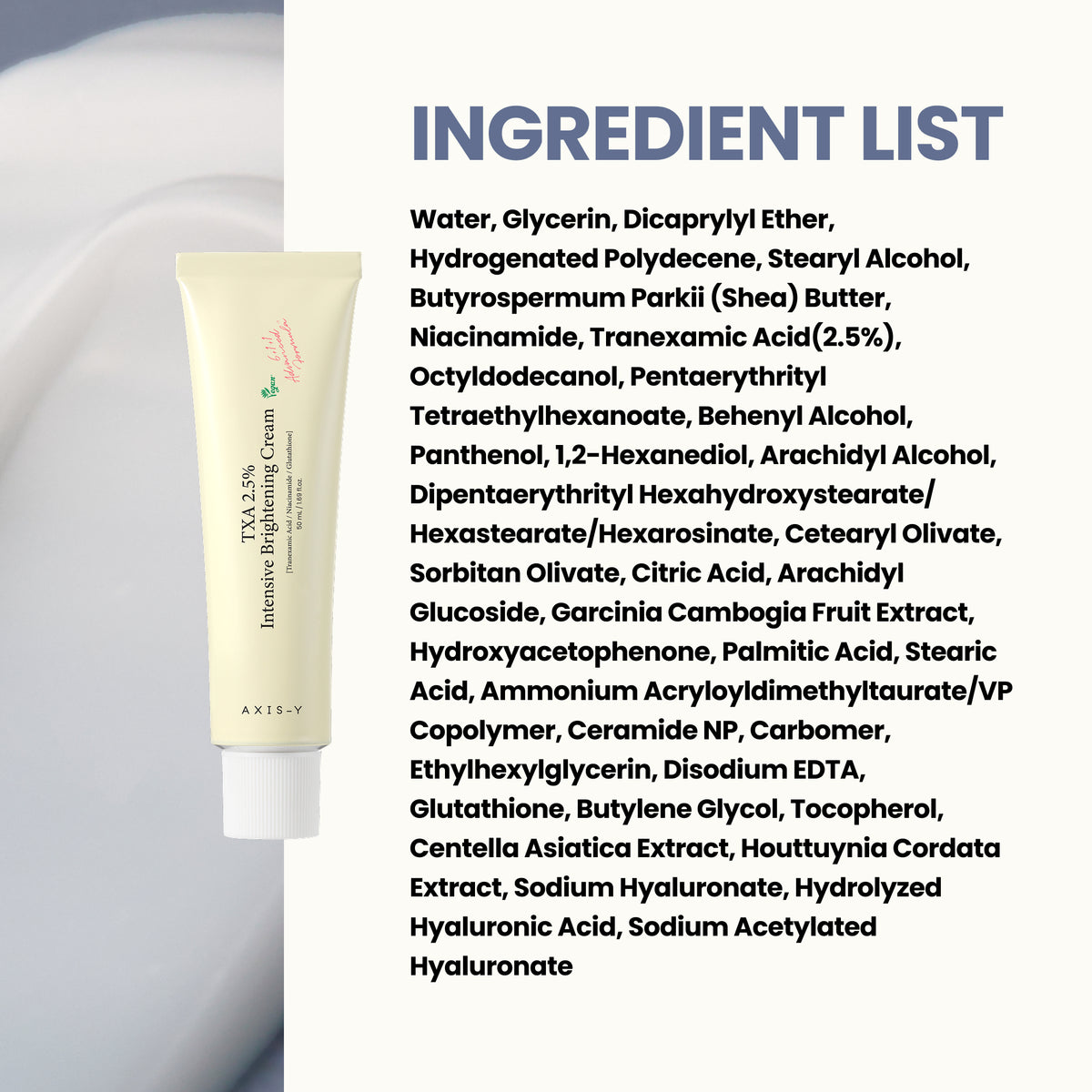 piyonna TXA 2.5% Intensive Brightening Cream Soins visage Crème