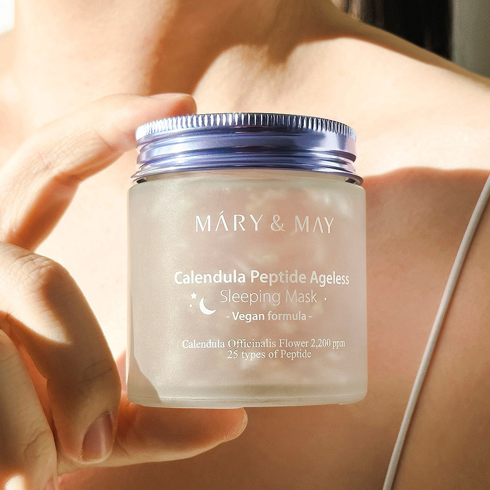 piyonna Vegan Masque de nuit anti-âge calendula & peptides Masque Masque de nuit