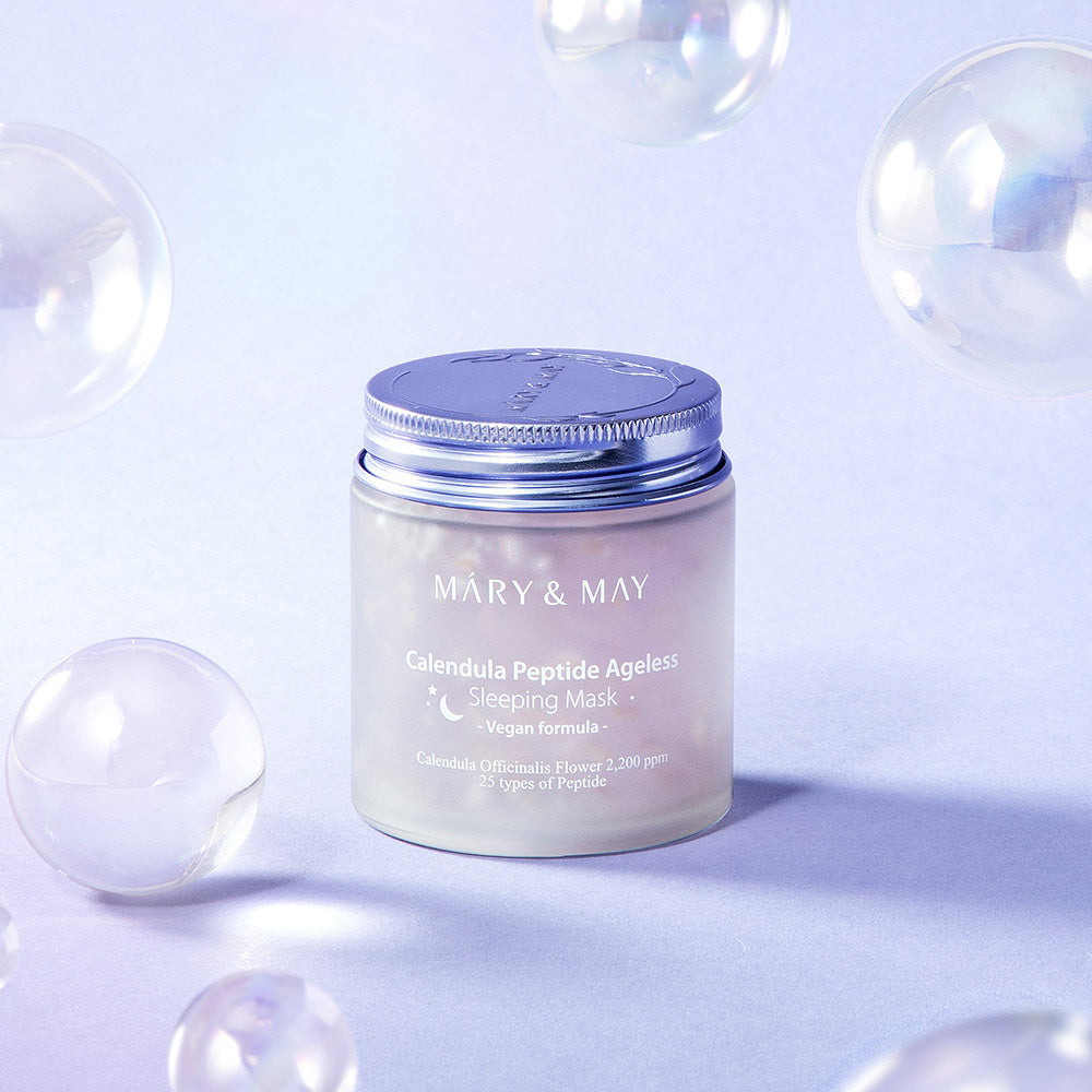 piyonna Vegan Masque de nuit anti-âge calendula & peptides Masque Masque de nuit