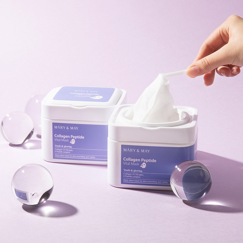 piyonna Masque vital collagène & peptides (30Sheet) Masque Masque visage