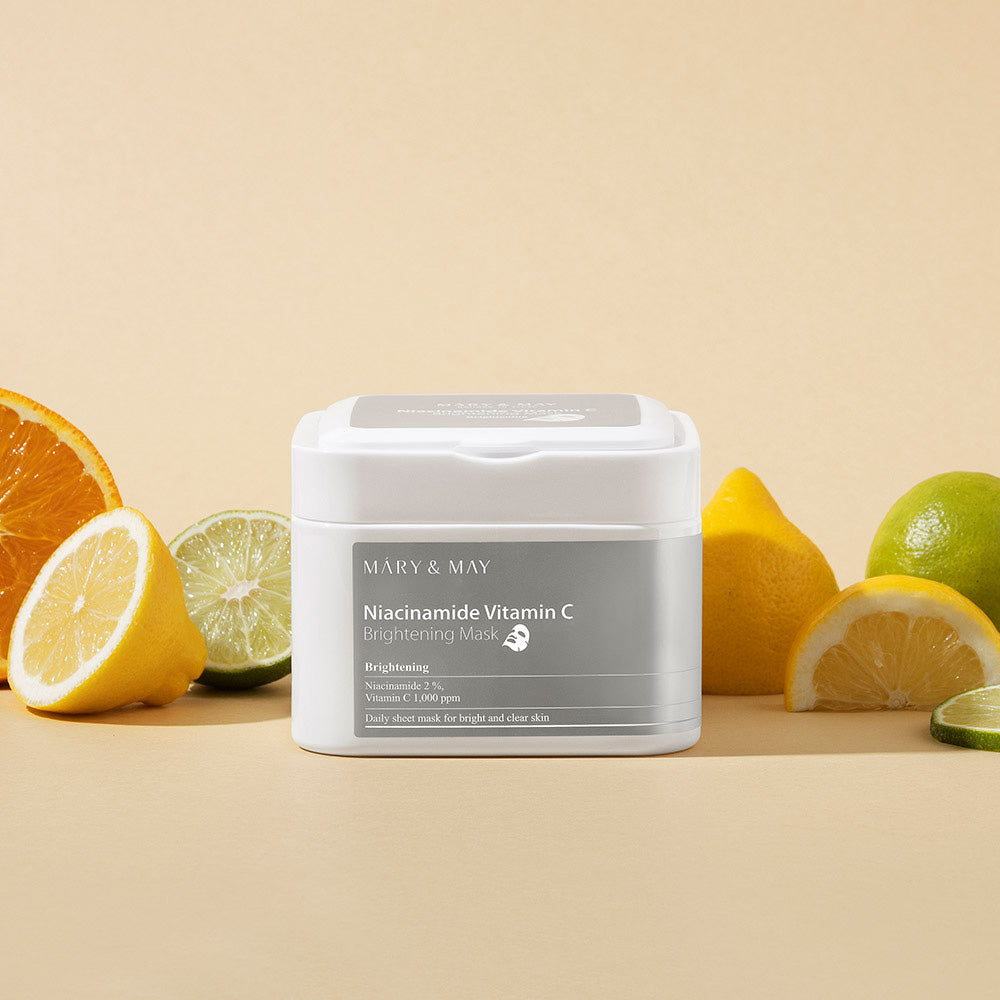 piyonna Masque éclat niacinamide & vitamine C (30Sheet) Masque Masque visage