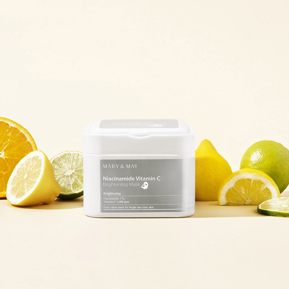 piyonna Masque éclat niacinamide & vitamine C (30Sheet) Masque Masque visage