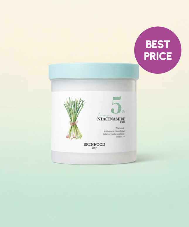 piyonna LEMONGRASS NIACINAMIDE 5 PAD Face Care Toner Toner Pad