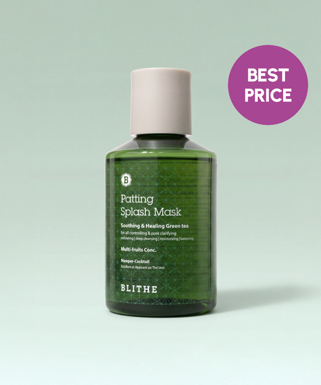 piyonna Masque Splash Apaisant Thé Vert 150ml Masque Masque à rincer