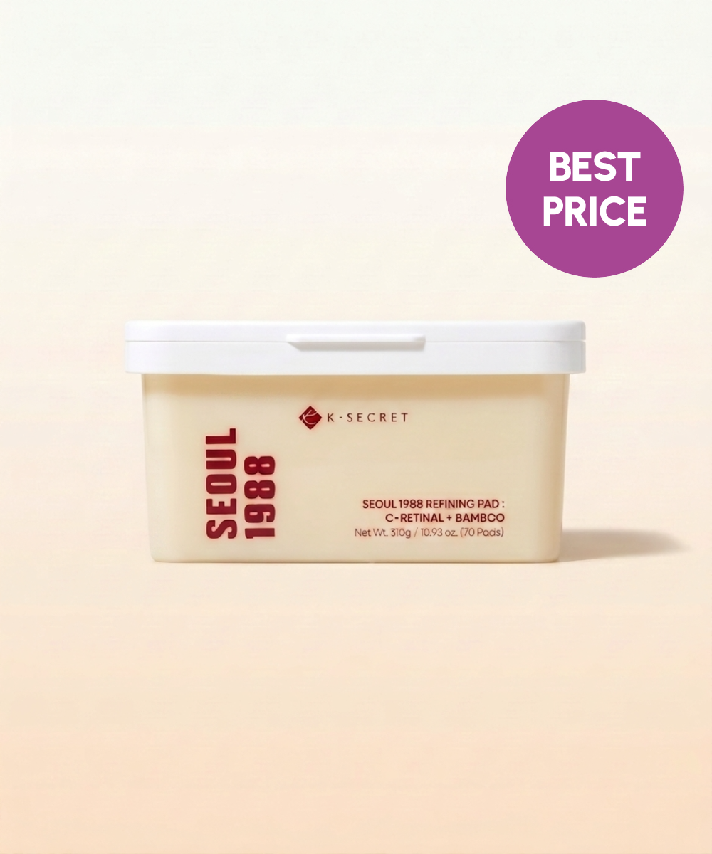 piyonna SEOUL 1988 REFINING PAD : C-RETINAL + BAMBOO Soins visage Toner Pads tonifiants