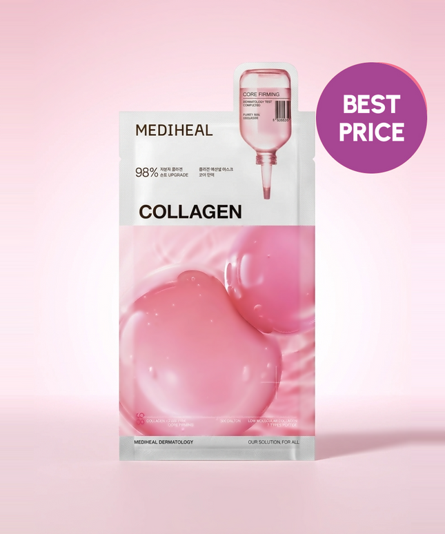 piyonna [Lowest Price Ever] Collagen Essential Mask Core Firming 10 Sheets Masque Masque visage