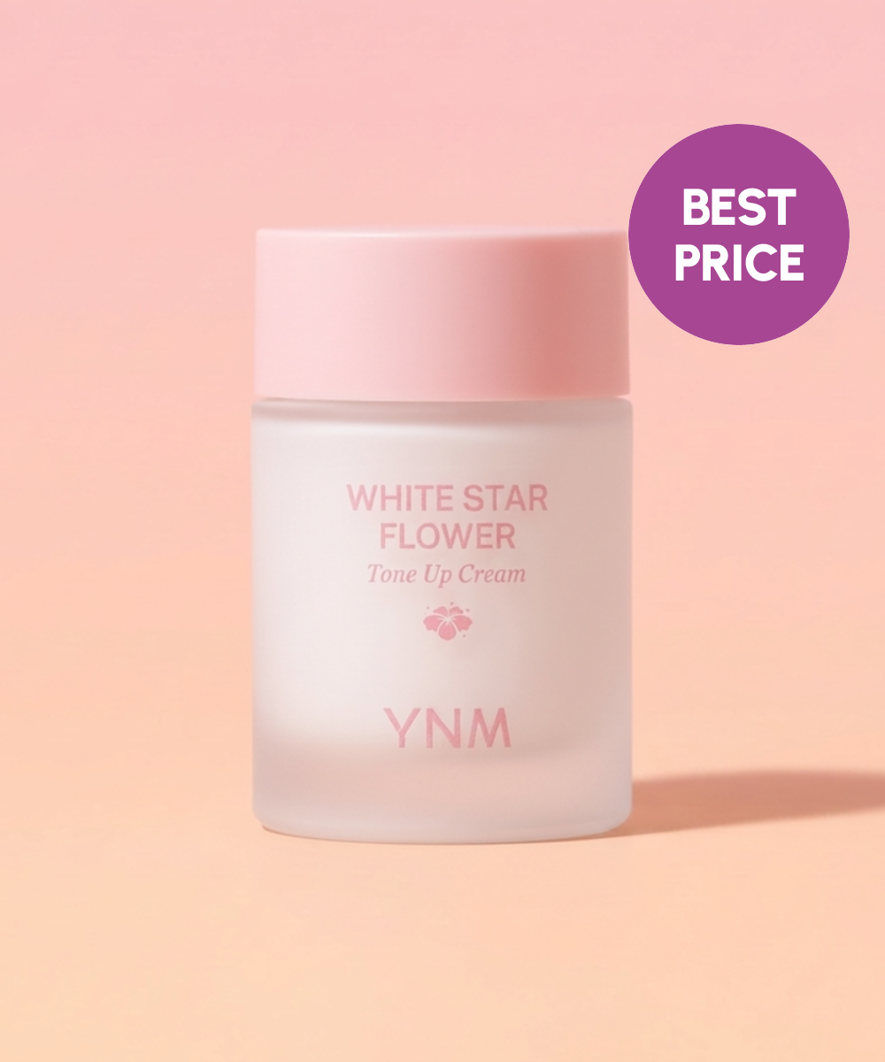 piyonna Vegan Tone Up YNM White Star Flower Tone Up Cream Makeup Base Makeup BB CC Cream
