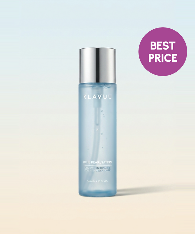 piyonna Blue Pearlsation Oneday Eightcups Marine Collagen Aqua Toner 140ml Soins visage Toner Lotion tonique