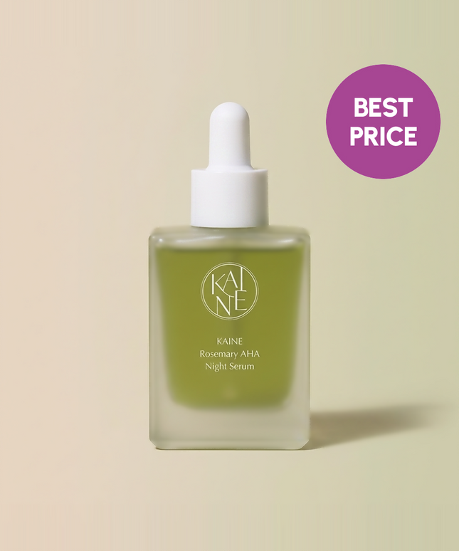 piyonna Kaine Rosemary AHA Night Serum Soins visage Sérum