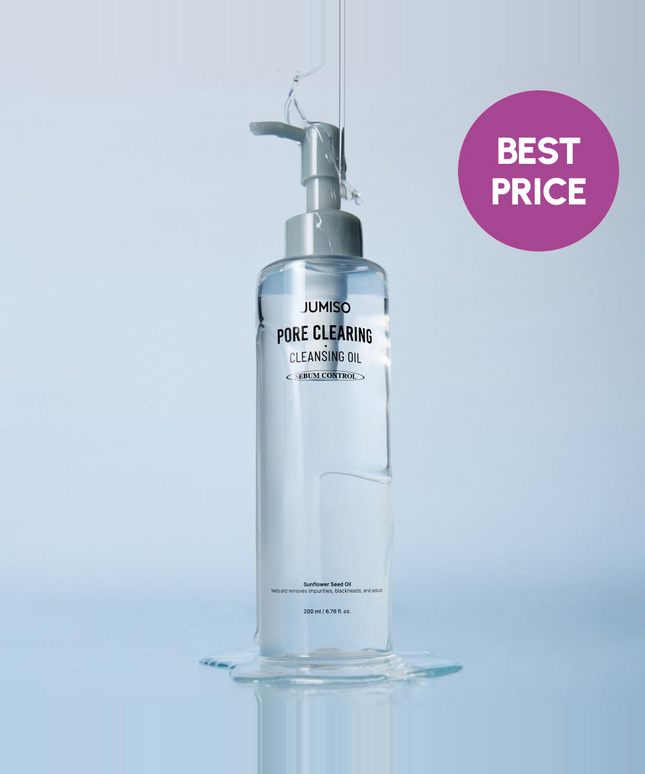 piyonna Huile nettoyante Pore Clearing Cleansing Oil JUMISO 200ml Soins visage Démaquillage Huile dém.