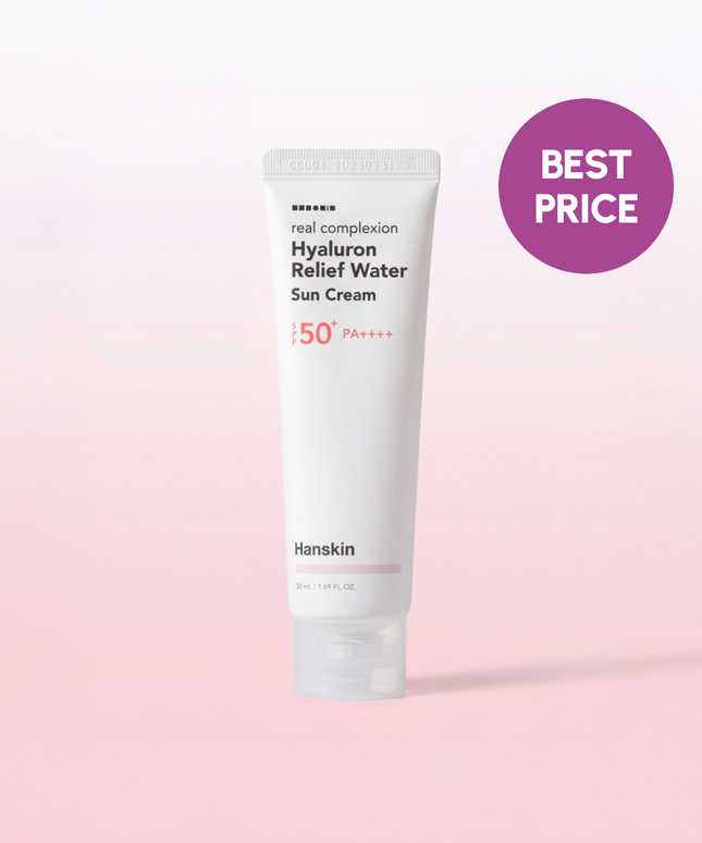 piyonna Crème Solaire Real Complexion Hyaluron Relief 50ml Solaire Crème solaire