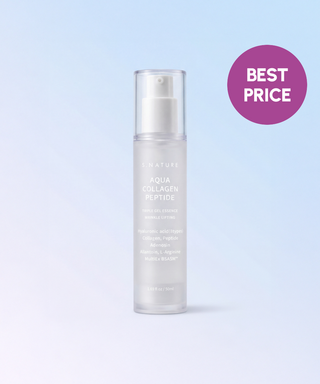 piyonna Essence gel triple peptide collagène Aqua (50 ml) Soins visage Sérum