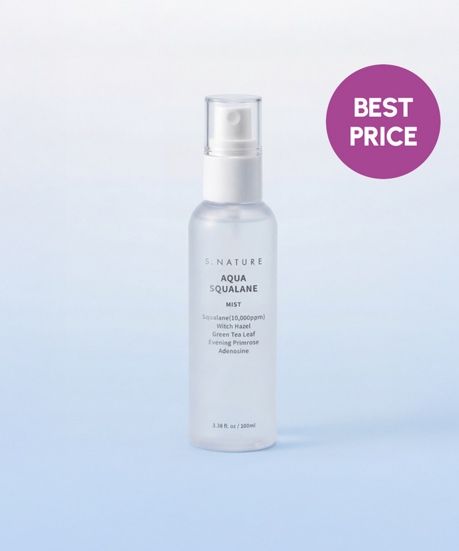 piyonna Brume Aqua Squalane (100 ml) Soins visage Toner Brume