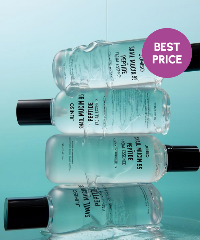 piyonna Snail Mucin 95 + Peptide Facial Essence JUMISO 140ml Soins visage Sérum