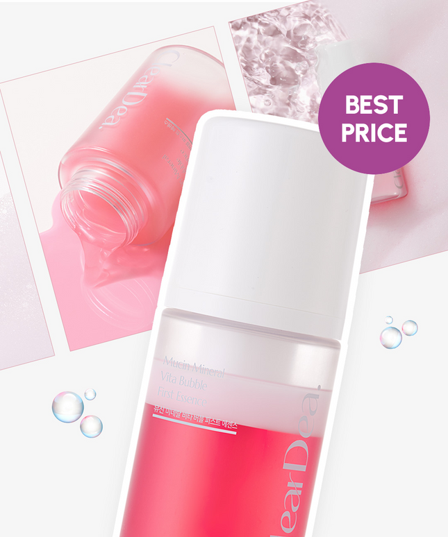 piyonna Gwangchae Bubble Toner Mucin Mineral Vita Bubble First Essence 60ml Face Care Serum