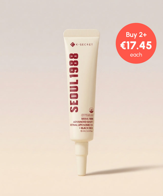 piyonna [BUY 2, GET 30% OFF] SEOUL 1988 Advanced Shot : Retinal Liposome 12% + Black Rice Soins visage Sérum