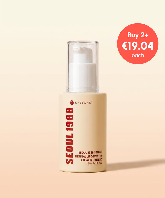 piyonna [BUY 2, GET 30% OFF] SEOUL 1988 Serum : Retinal Liposome 2% + Black Ginseng Soins visage Sérum