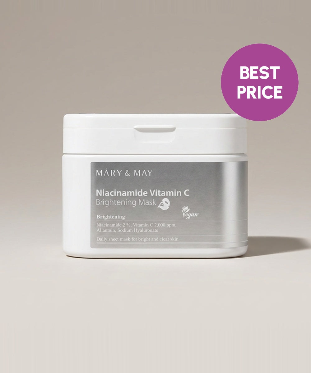 piyonna Masque éclat niacinamide & vitamine C (30Sheet) Masque Masque visage