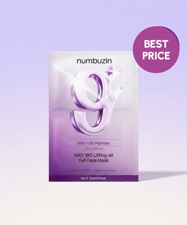 piyonna No. 9 NAD Bio Lifting-sil Full Face Mask Sheet (4ea) Face Mask Sheet Mask