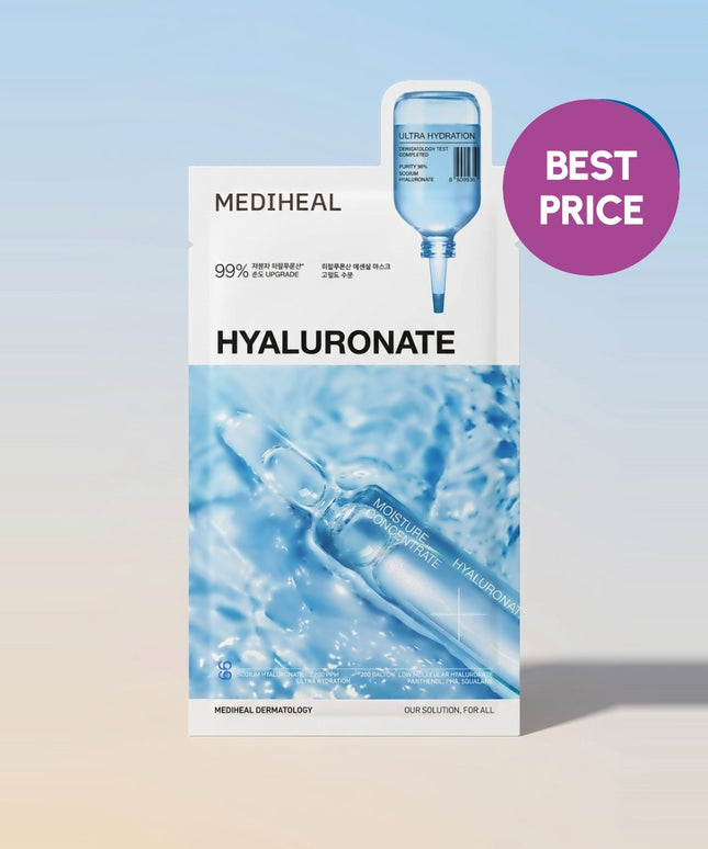 piyonna Hyaluronic Acid Essential Mask Intensive Hydration 10 Sheets Face Mask Sheet Mask