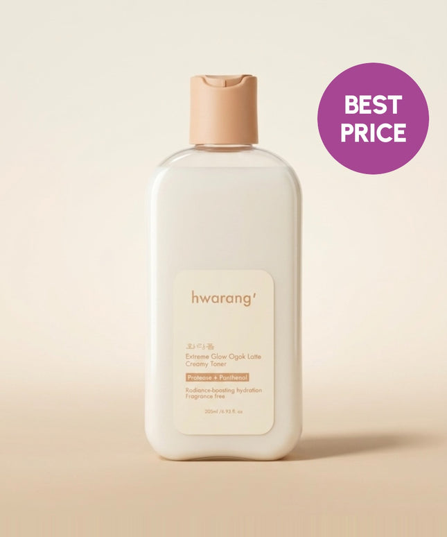 piyonna Extreme Glow Ogok Latte Creamy Toner 205ml Face Care Toner Liquid Toner