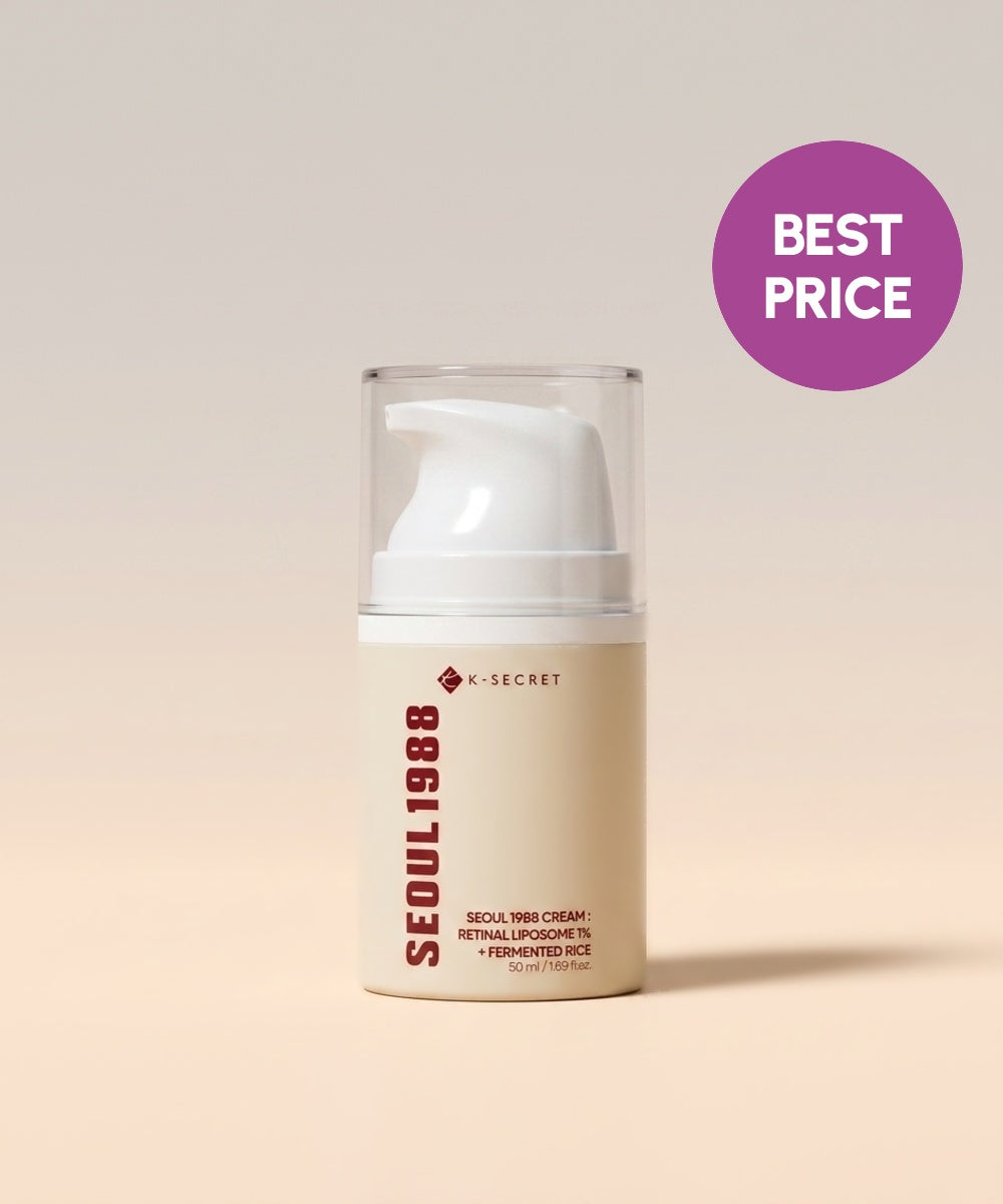 piyonna SEOUL 1988 Cream : Retinal Liposome 1% + Fermented Rice Face Care Cream