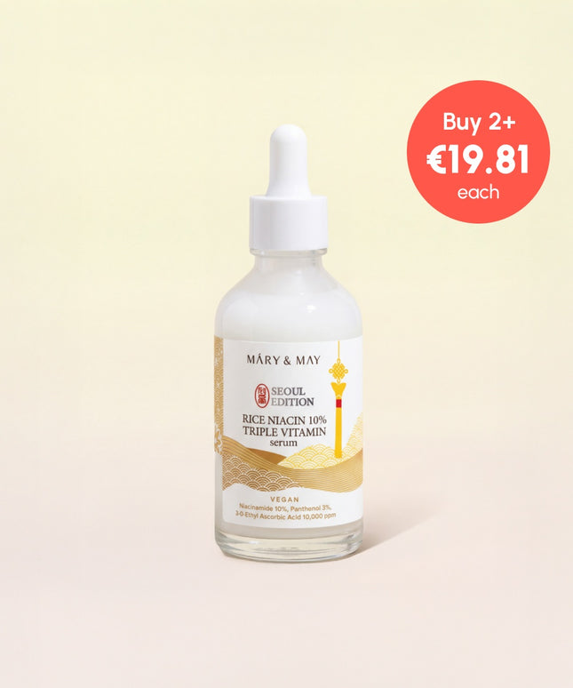 piyonna Sérum éclat riz & niacinamide 10% triple vitamines Soins visage Sérum