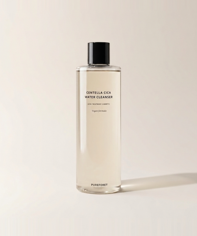 piyonna Centella Cica Acne Water Cleanser Soins visage Démaquillage Huile dém.