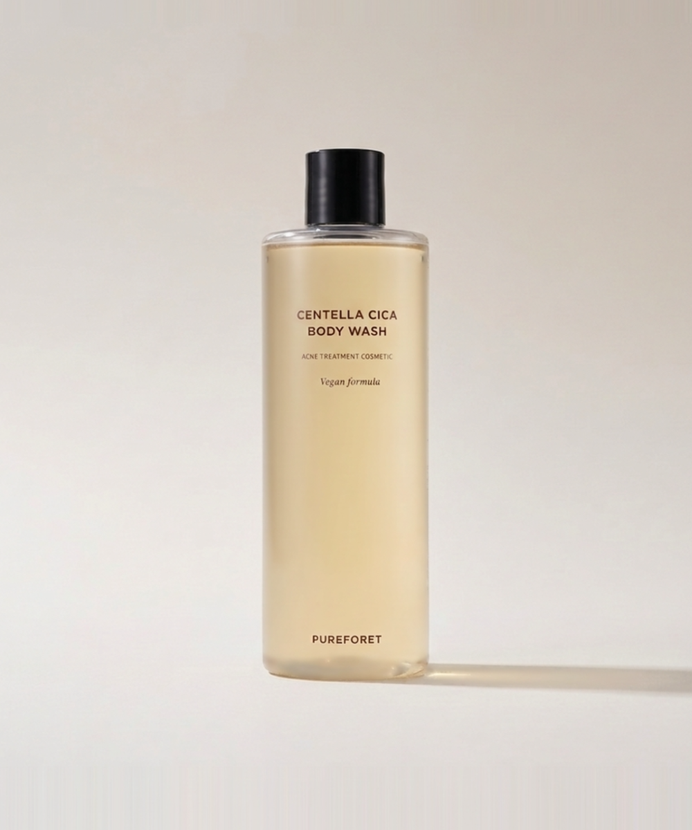 piyonna Pureforet Centella Cica Body Wash 500ml Hair & Body Care Body Care Body Wash